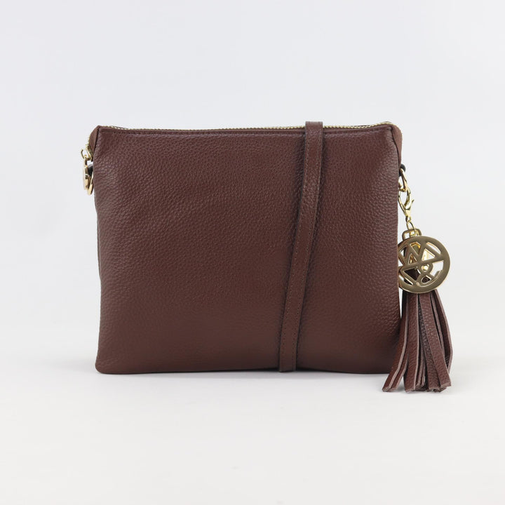 Tara leather crossbody